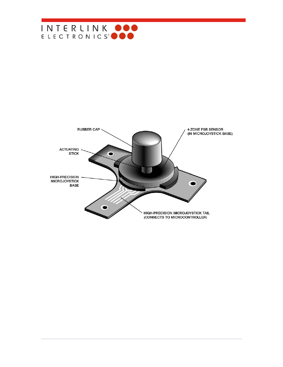 0 theory of operation | Interlink Electronics Micro Joystick User Manual | Page 4 / 30