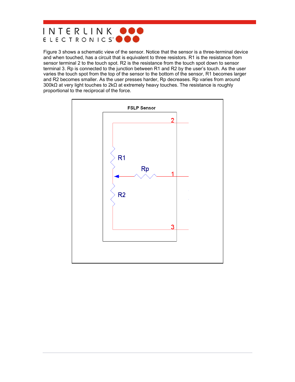 Interlink Electronics FSLP Sensor User Manual | Page 6 / 15
