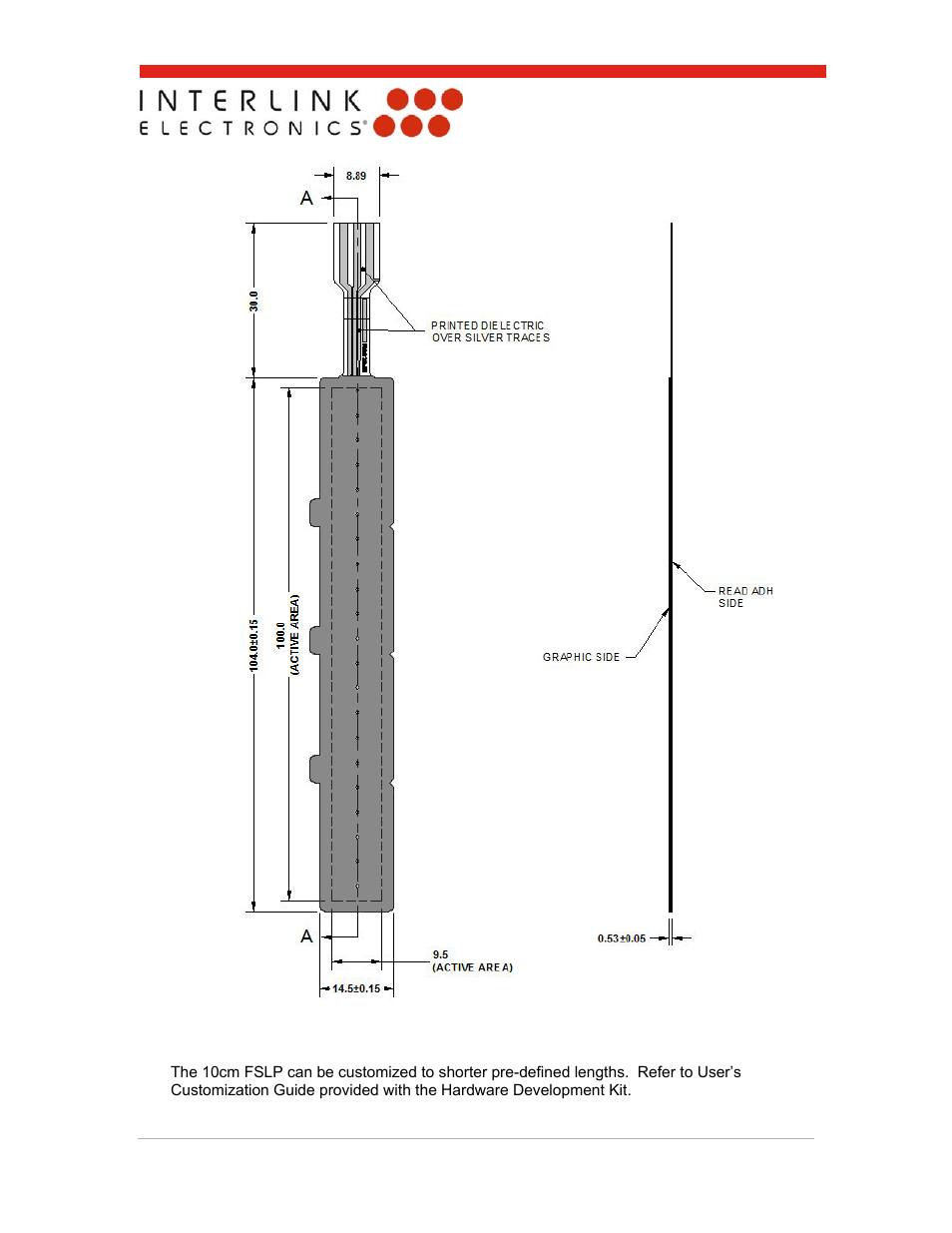 Interlink Electronics FSLP Sensor User Manual | Page 8 / 15