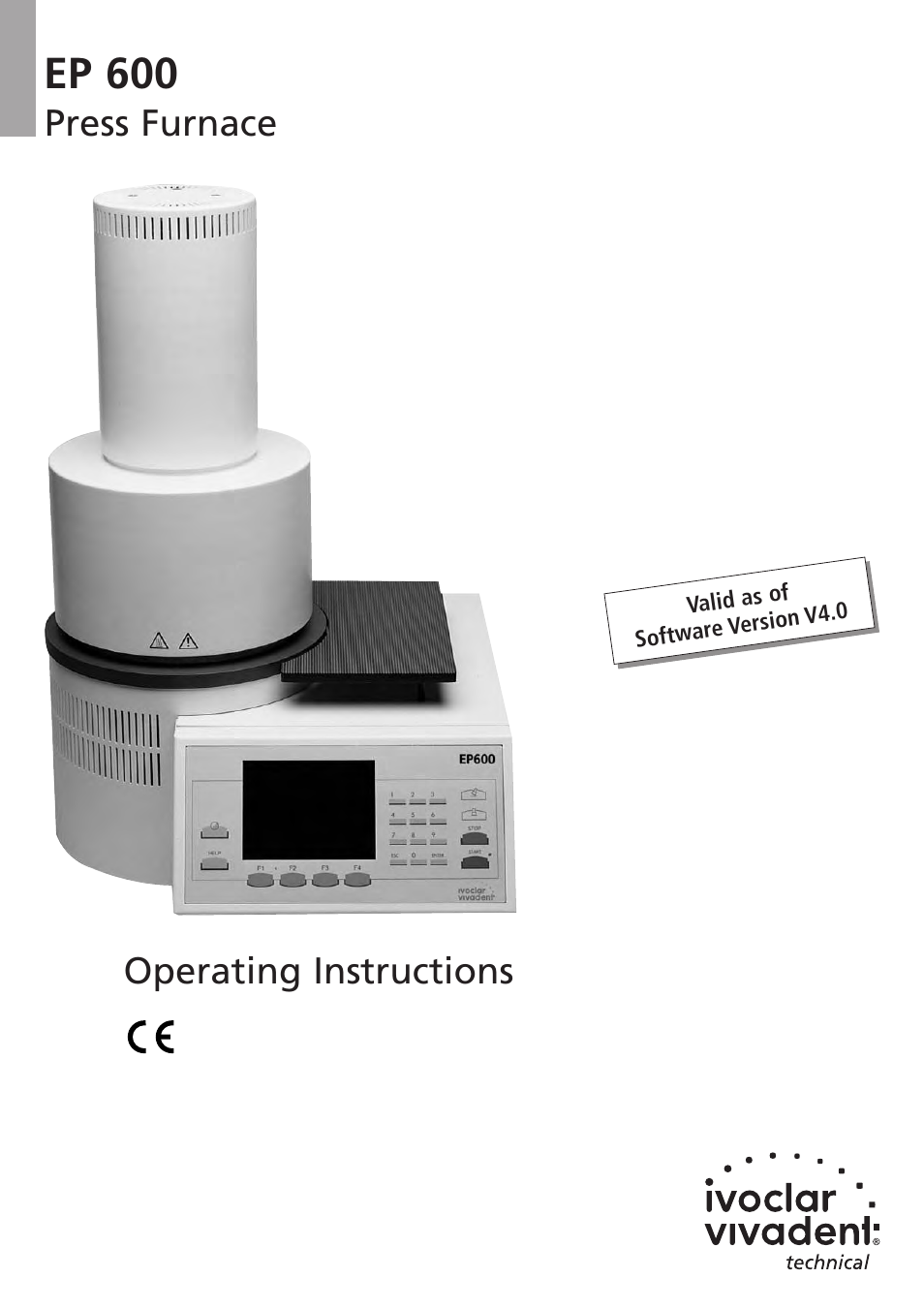 Ivoclar Vivadent EP 600 User Manual | 36 pages