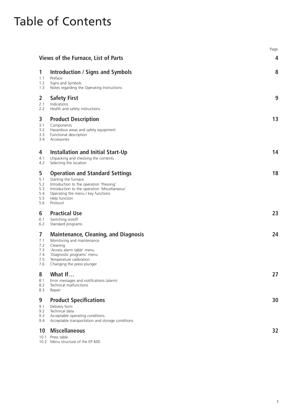 Ivoclar Vivadent EP 600 User Manual | Page 3 / 36