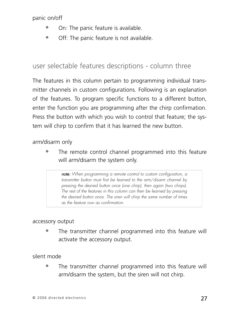CLIFFORD Arrow 5.1 User Manual | Page 30 / 38