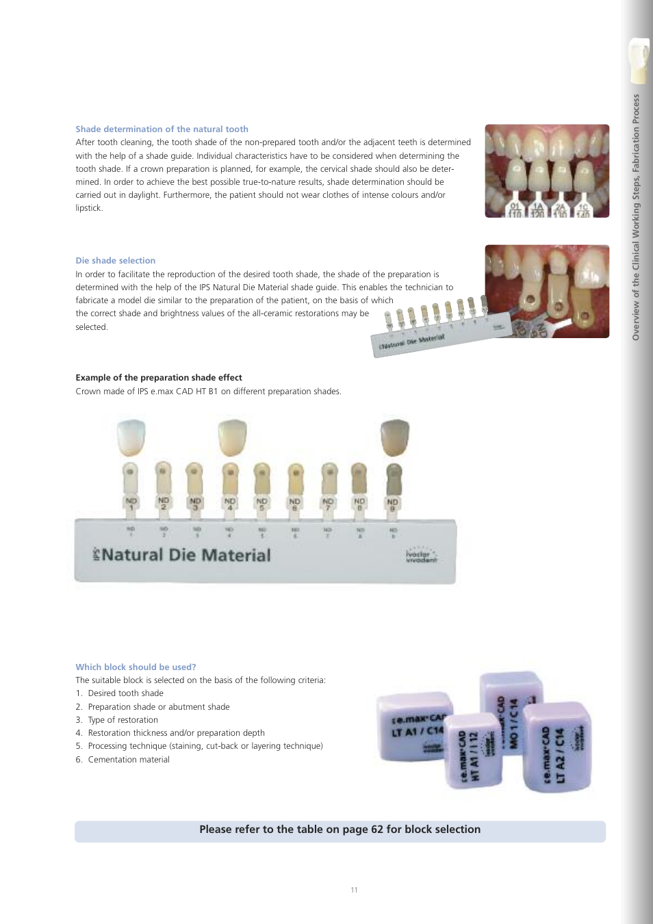 Ivoclar Vivadent IPS e.max CAD Labside User Manual | Page 11 / 68