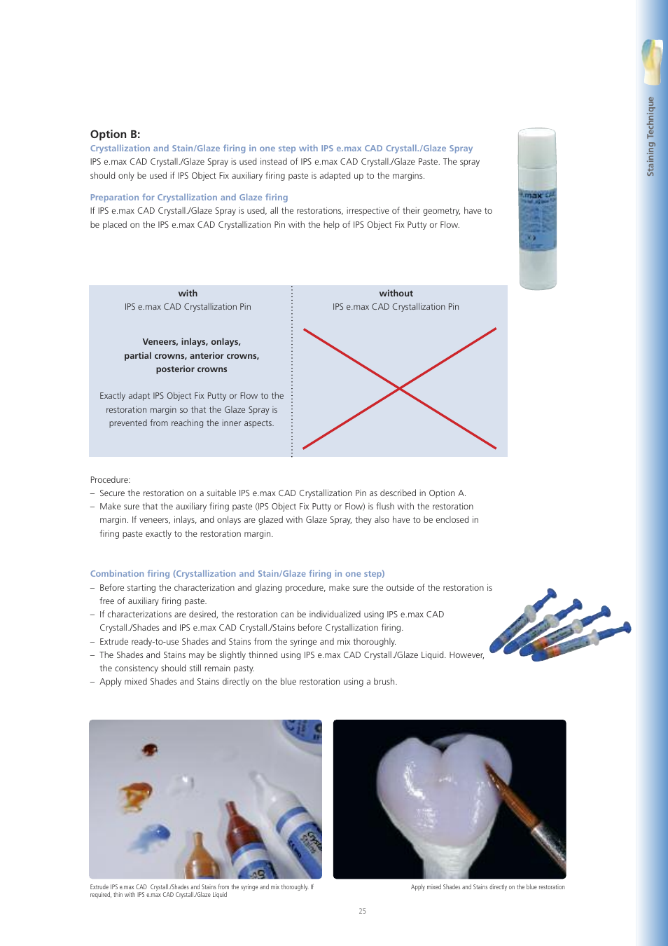 Option b | Ivoclar Vivadent IPS e.max CAD Labside User Manual | Page 25 / 68