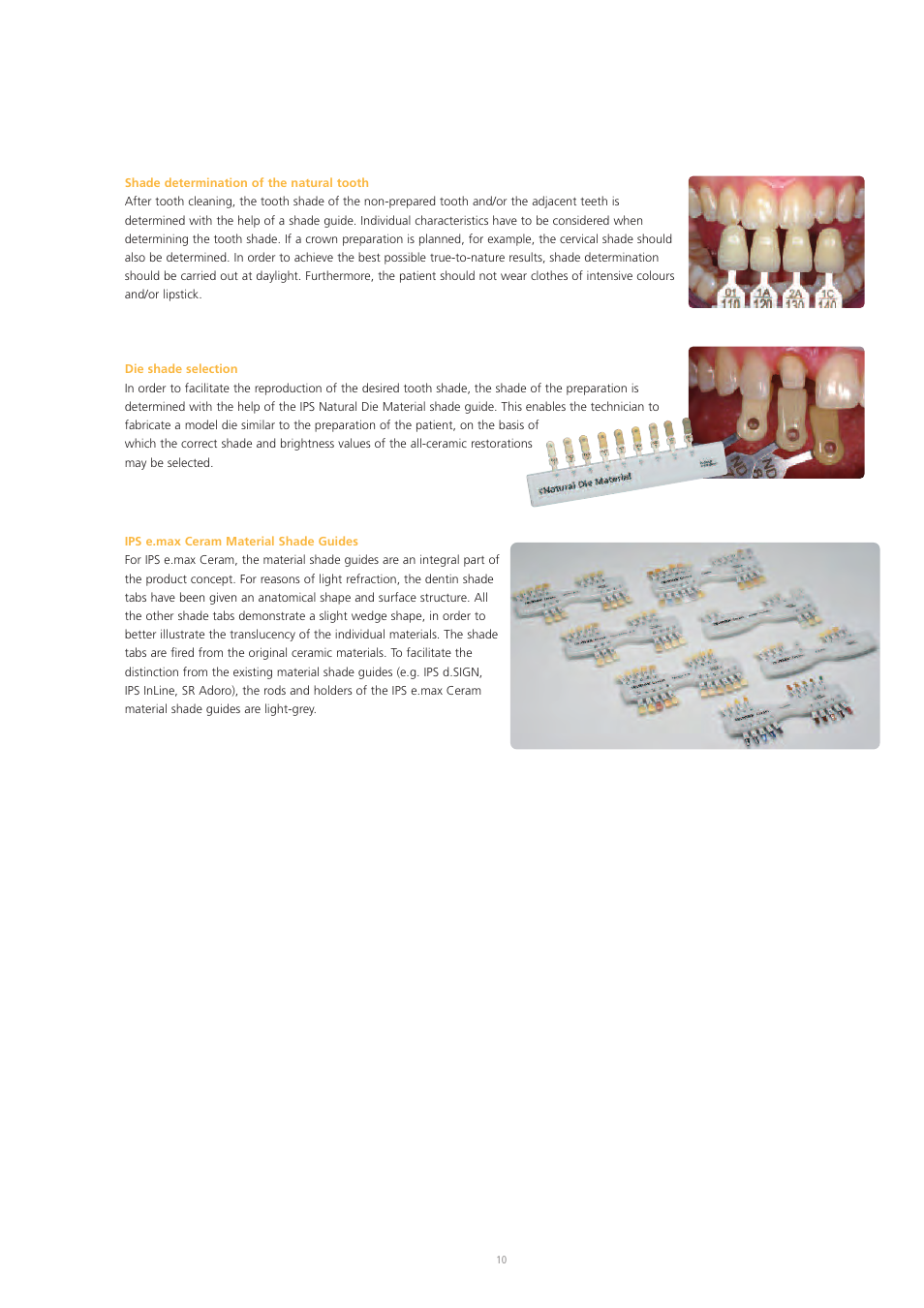 Ivoclar Vivadent IPS e.max Ceram User Manual | Page 10 / 72