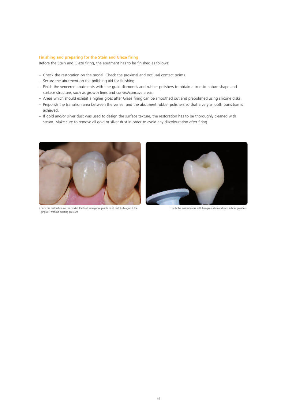 Ivoclar Vivadent IPS e.max Ceram User Manual | Page 46 / 72