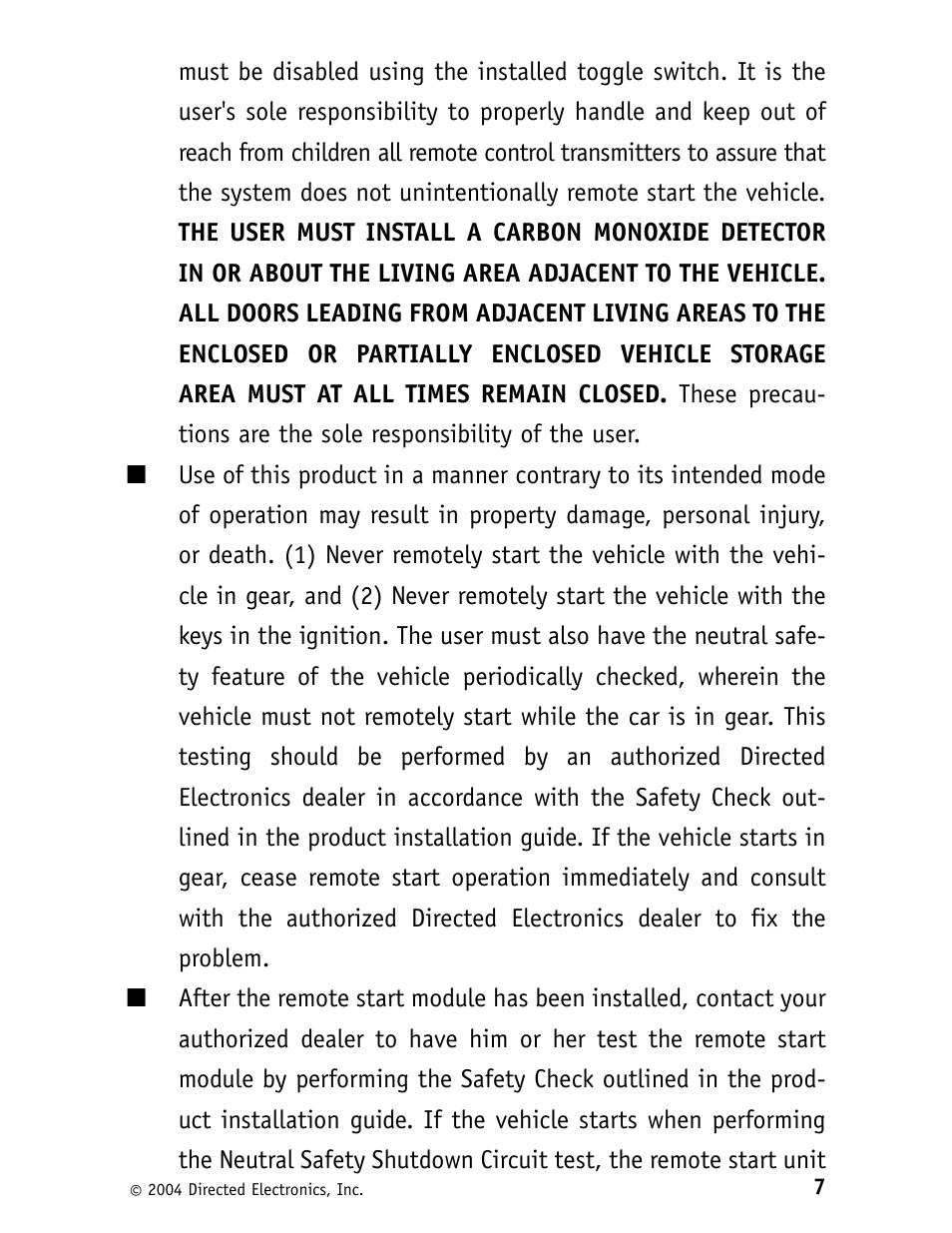 CLIFFORD 562C User Manual | Page 11 / 30