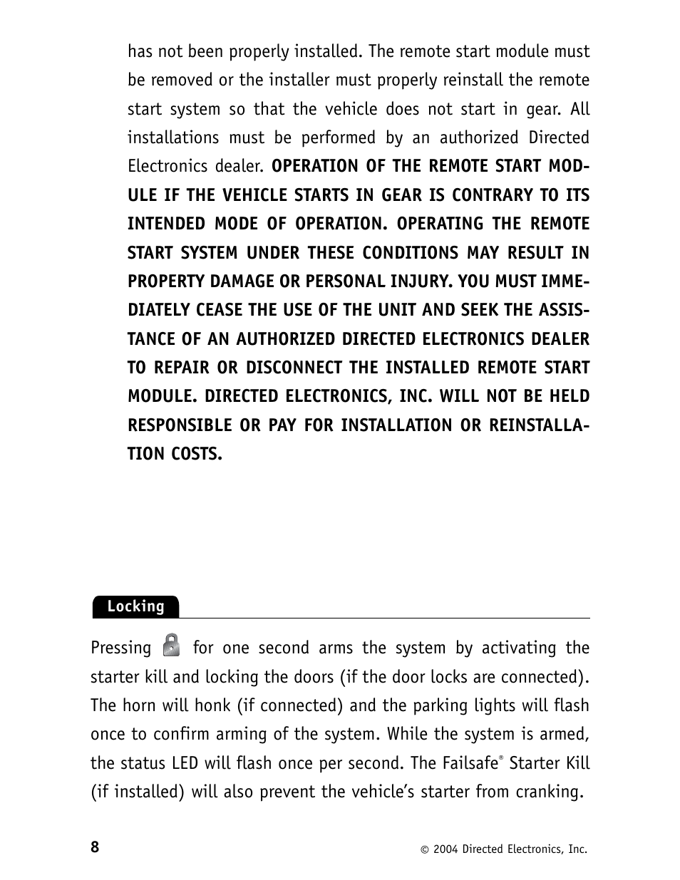 CLIFFORD 562C User Manual | Page 12 / 30