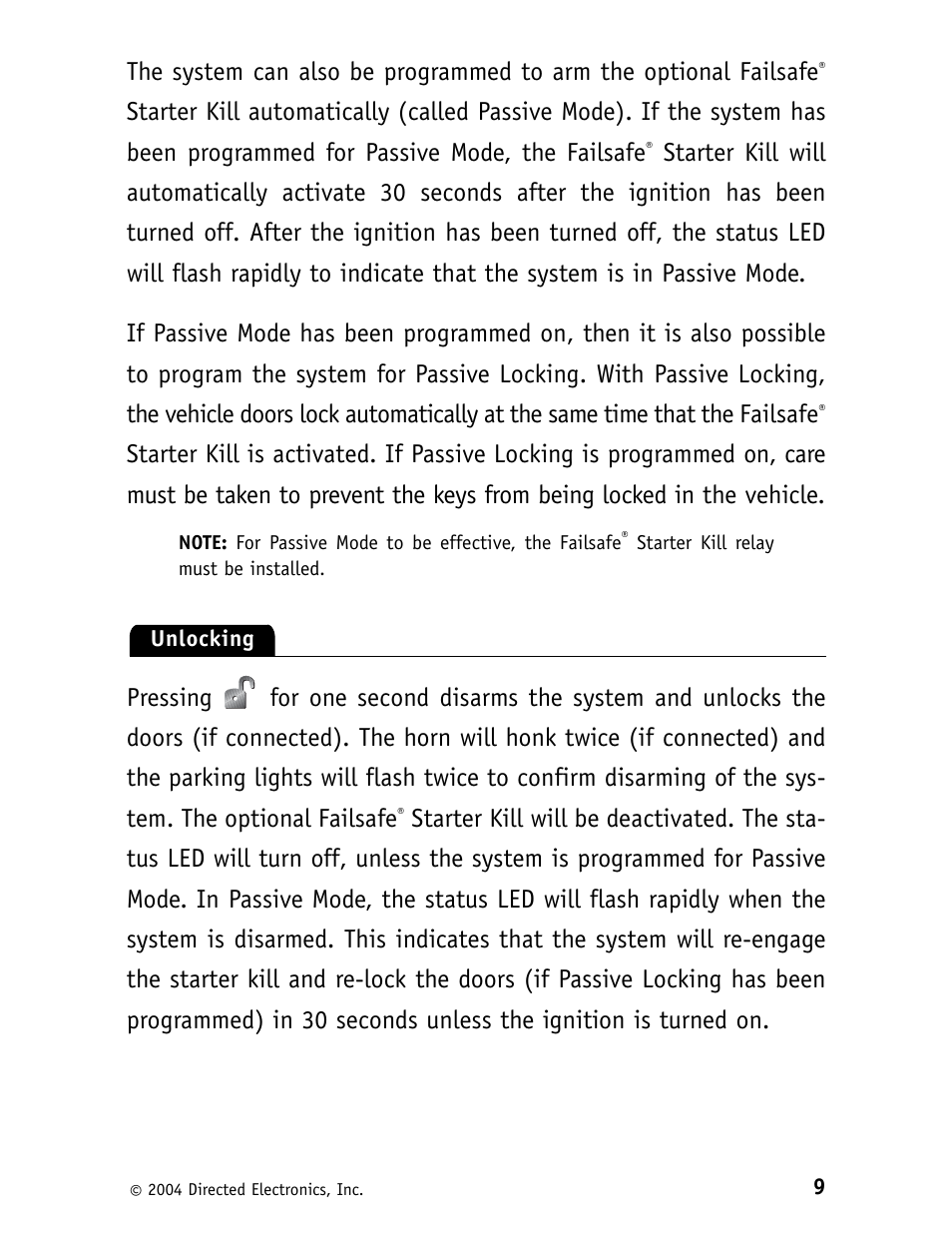 CLIFFORD 562C User Manual | Page 13 / 30