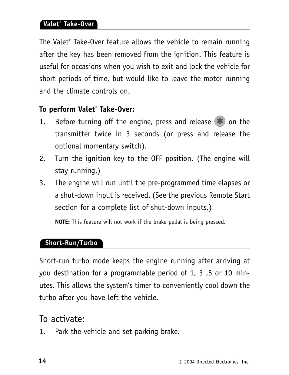 CLIFFORD 562C User Manual | Page 18 / 30