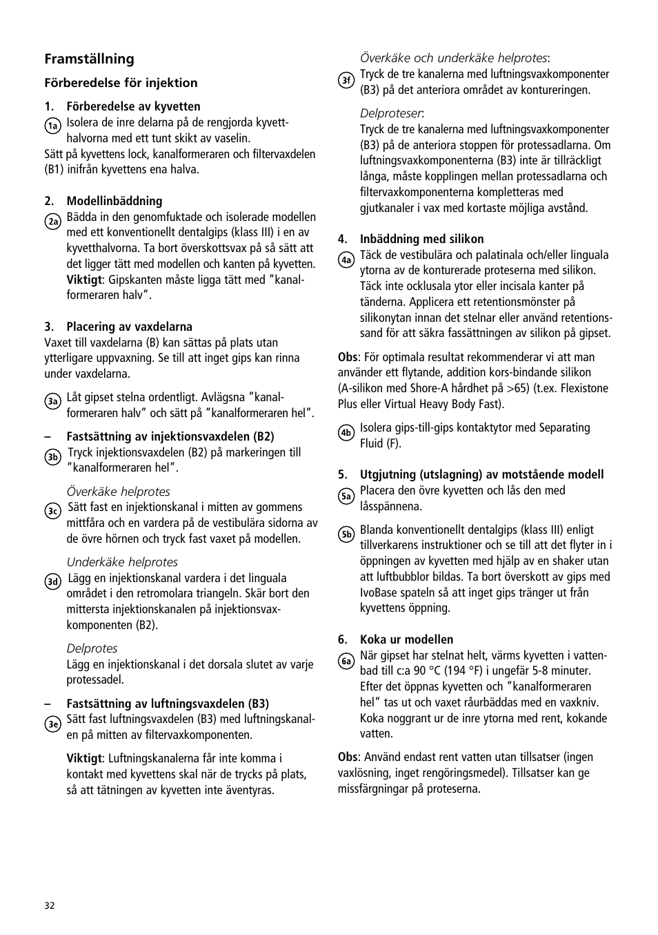 Ivoclar Vivadent IvoBase Material User Manual | Page 32 / 68
