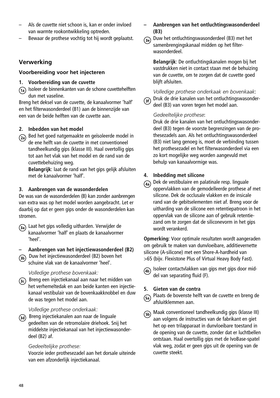 Ivoclar Vivadent IvoBase Material User Manual | Page 48 / 68