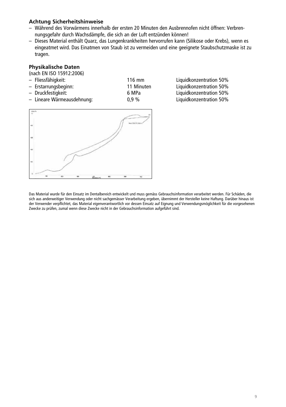 Ivoclar Vivadent IPS PressVEST Speed User Manual | Page 9 / 64