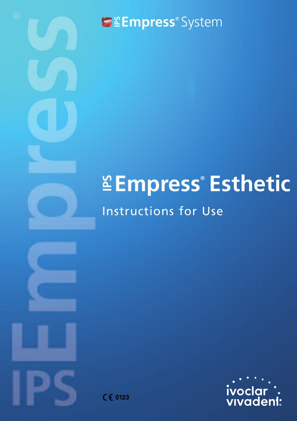 Ivoclar Vivadent IPS Empress Esthetic User Manual | 52 pages