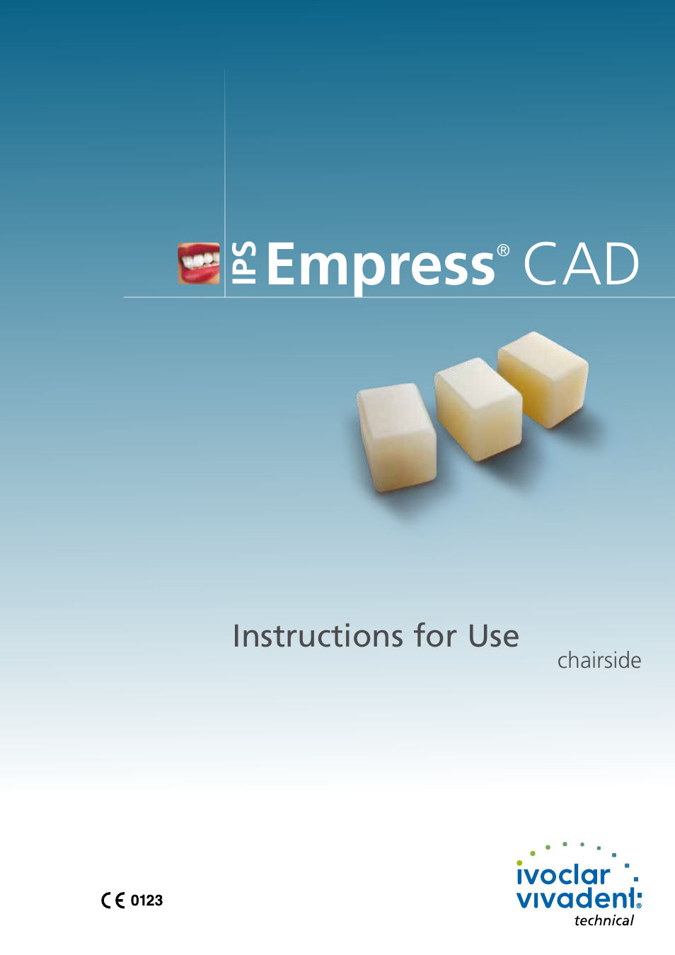 Ivoclar Vivadent PS Empress CAD Chairside User Manual | 40 pages