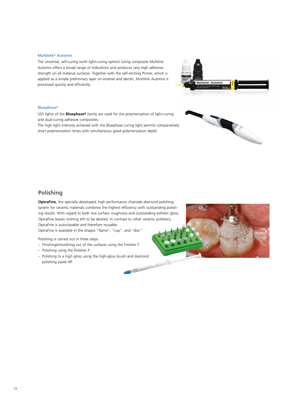 Polishing | Ivoclar Vivadent PS Empress CAD Chairside User Manual | Page 18 / 40