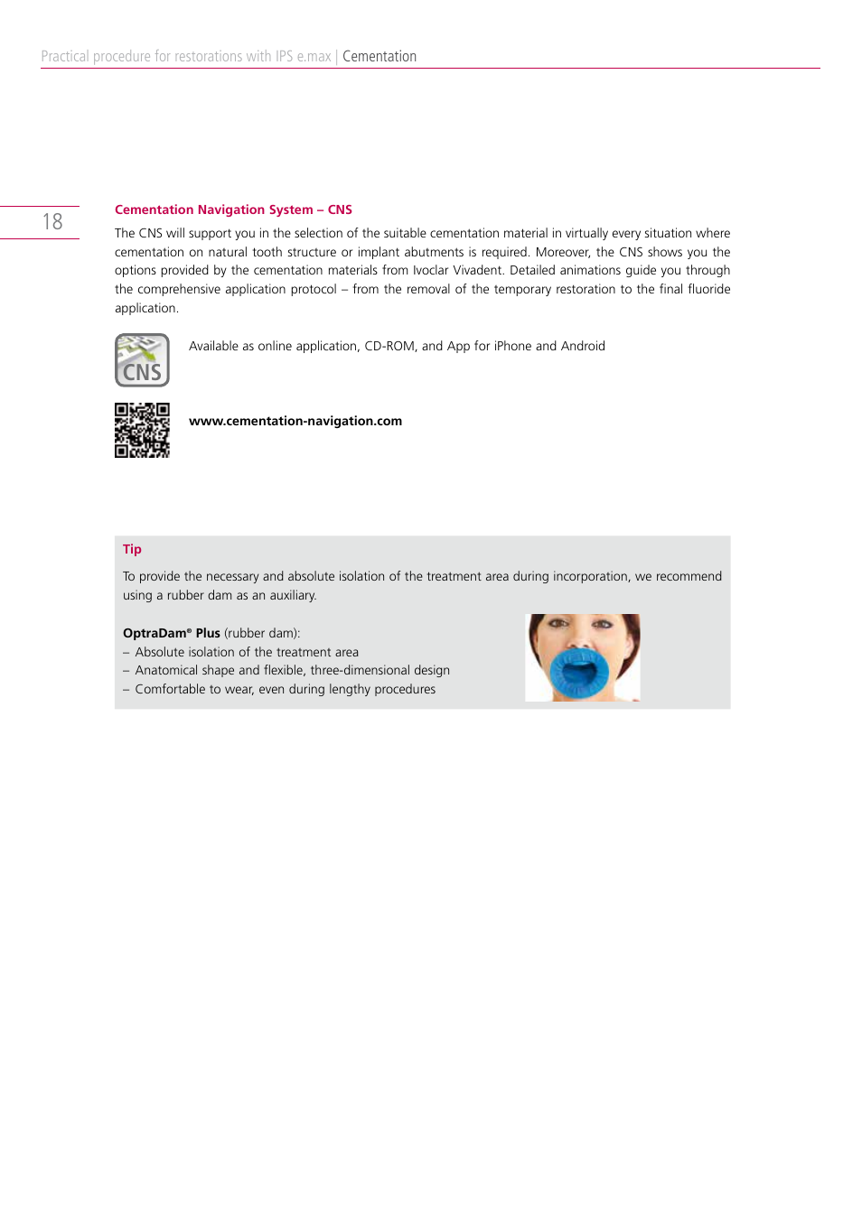 Ivoclar Vivadent IPS e.max Clinical Guide User Manual | Page 18 / 44