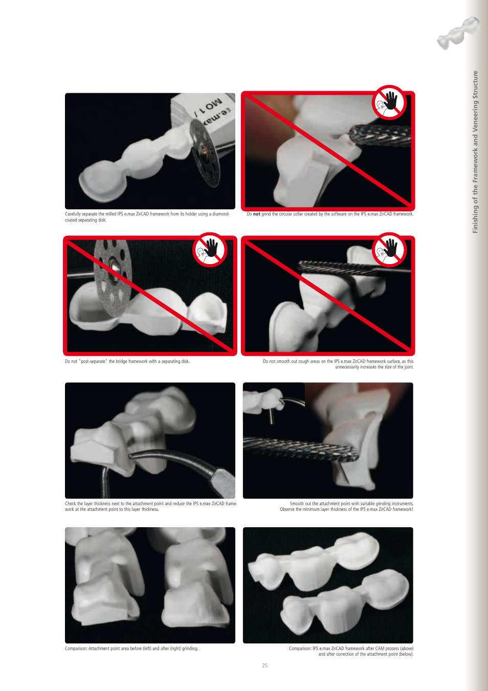 Ivoclar Vivadent IPS e.max CAD-on User Manual | Page 25 / 52