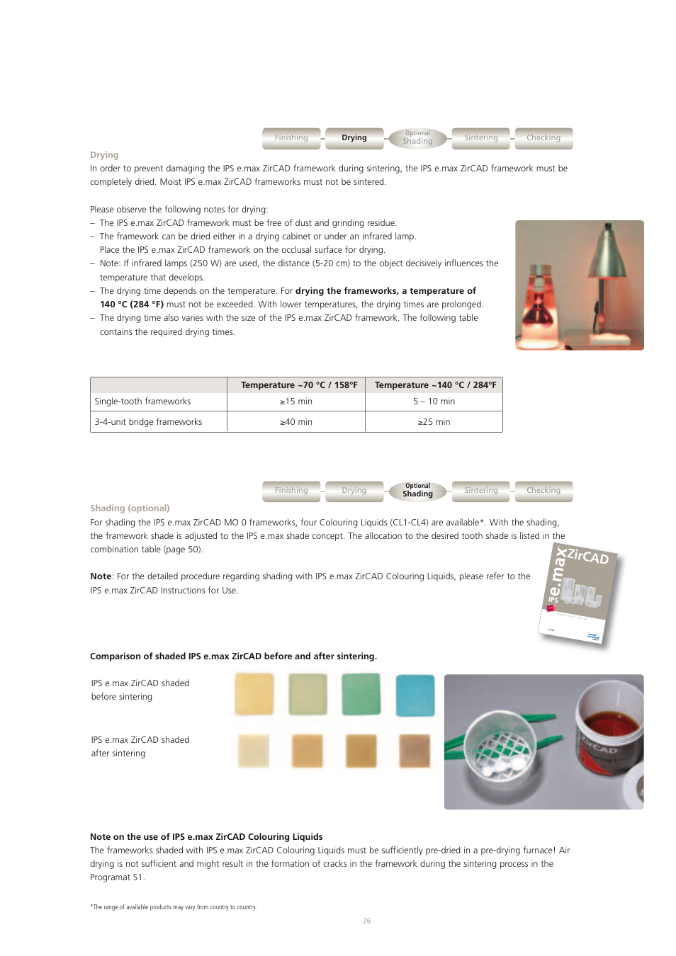 Zircad | Ivoclar Vivadent IPS e.max CAD-on User Manual | Page 26 / 52