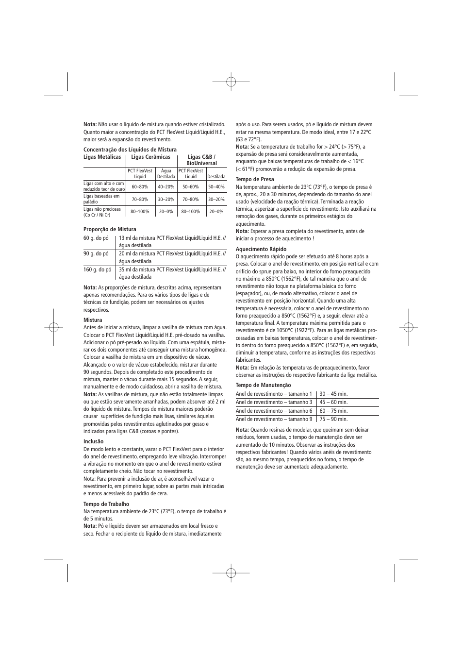 Ivoclar Vivadent PCT FlexVest User Manual | Page 13 / 28