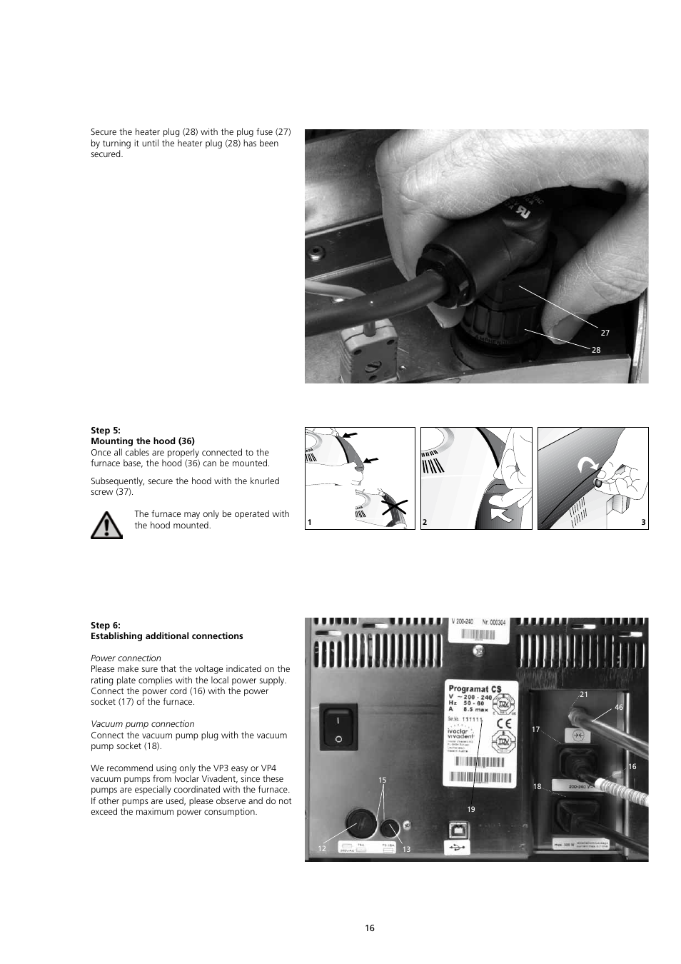 Ivoclar Vivadent CS User Manual | Page 16 / 32