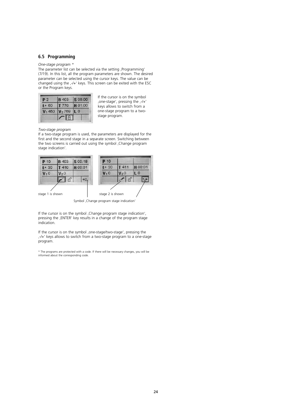5 programming | Ivoclar Vivadent CS User Manual | Page 24 / 32