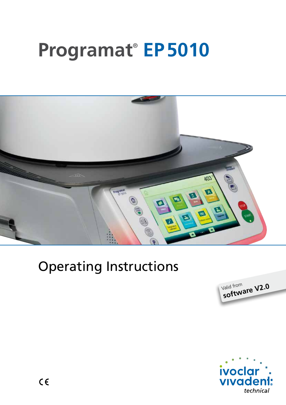 Ivoclar Vivadent EP 5010 User Manual | 92 pages