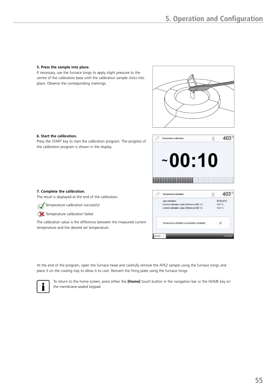 Operation and configuration | Ivoclar Vivadent EP 5010 User Manual | Page 55 / 92