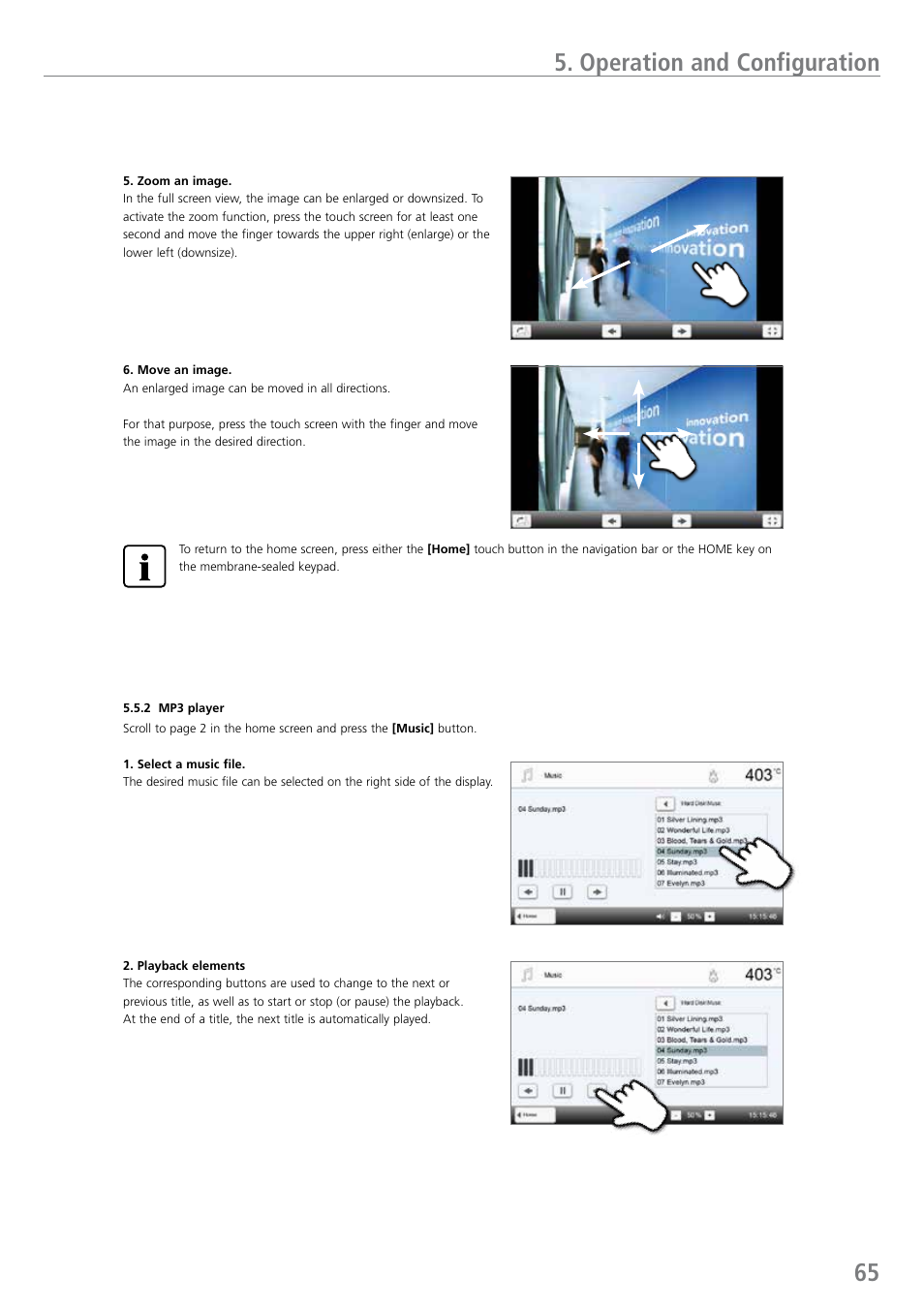65 5. operation and configuration | Ivoclar Vivadent EP 5010 User Manual | Page 65 / 92