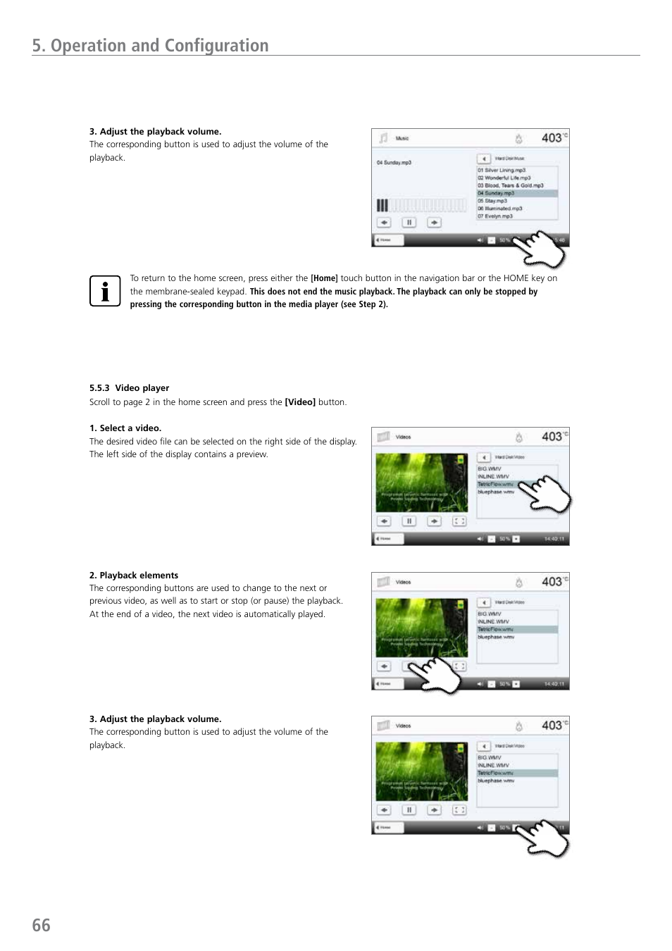 66 5. operation and configuration | Ivoclar Vivadent EP 5010 User Manual | Page 66 / 92