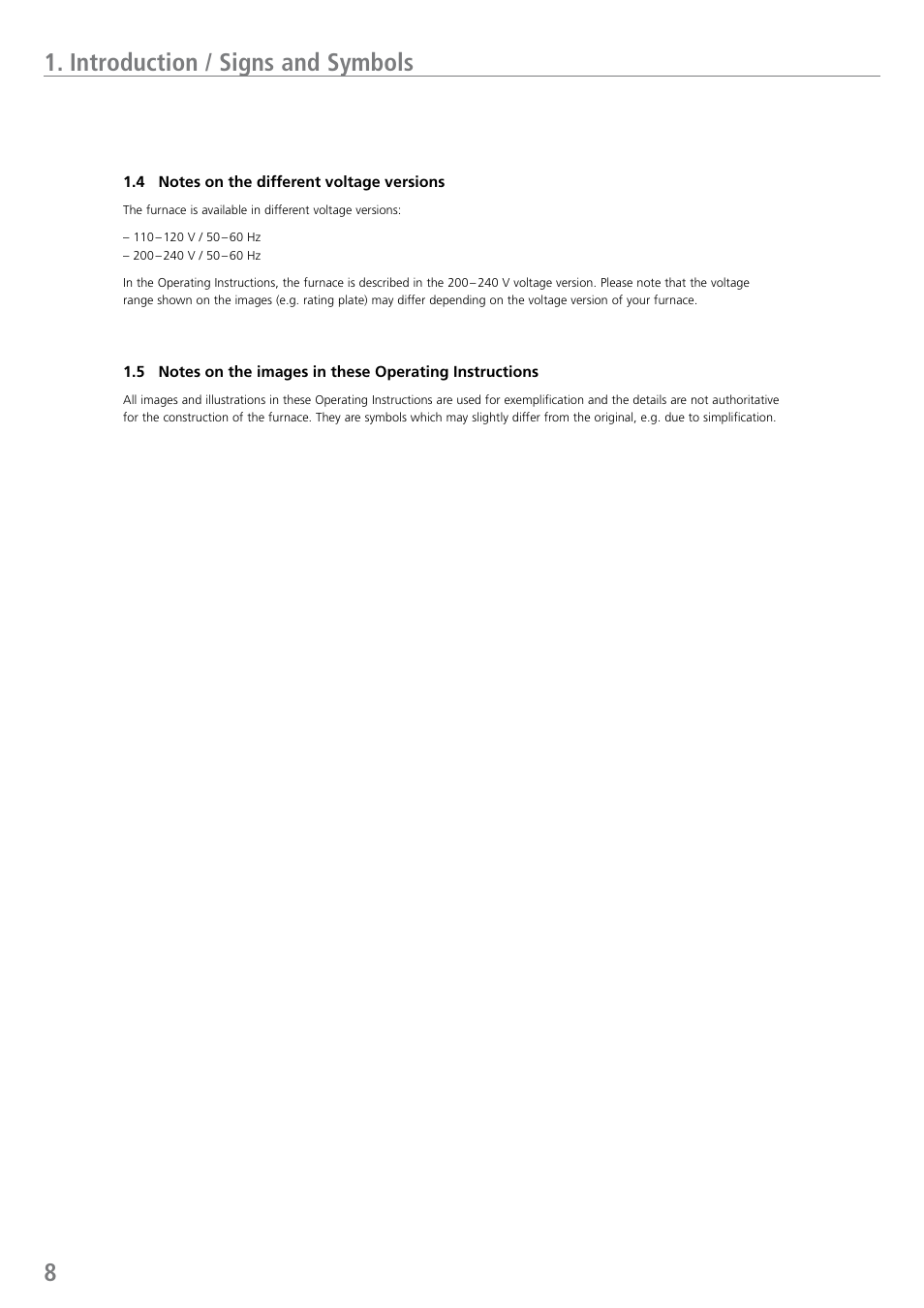 Introduction / signs and symbols | Ivoclar Vivadent EP 5010 User Manual | Page 8 / 92