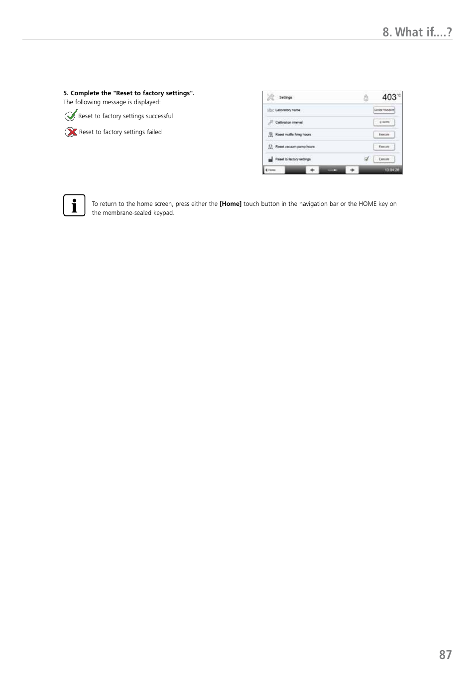 What if | Ivoclar Vivadent EP 5010 User Manual | Page 87 / 92