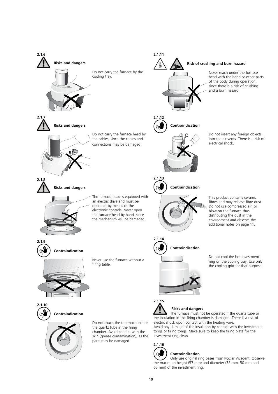Ivoclar Vivadent EP3000-G2 User Manual | Page 10 / 40