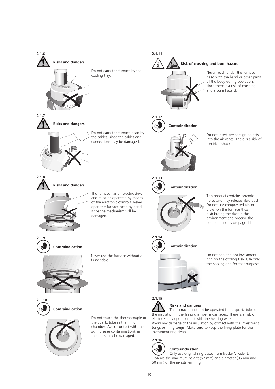 Ivoclar Vivadent EP5000-G2 User Manual | Page 10 / 44
