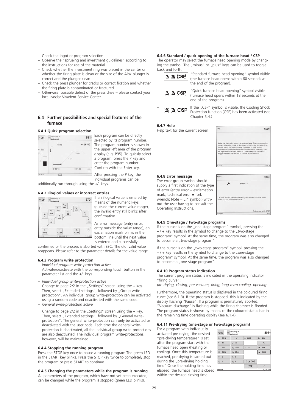 Ivoclar Vivadent EP5000-G2 User Manual | Page 29 / 44