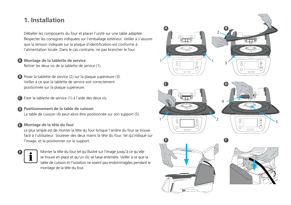 Installation | Ivoclar Vivadent P310 - Short Instructions User Manual | Page 16 / 40