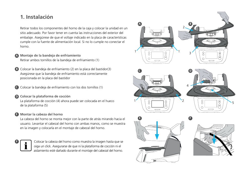 Instalación | Ivoclar Vivadent P310 - Short Instructions User Manual | Page 28 / 40