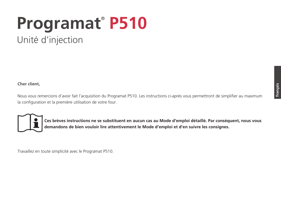 Programat, P510 | Ivoclar Vivadent P510 - Short Instructions User Manual | Page 15 / 40