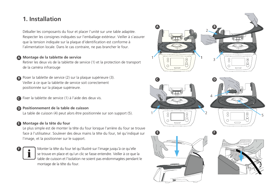 Installation | Ivoclar Vivadent P510 - Short Instructions User Manual | Page 16 / 40