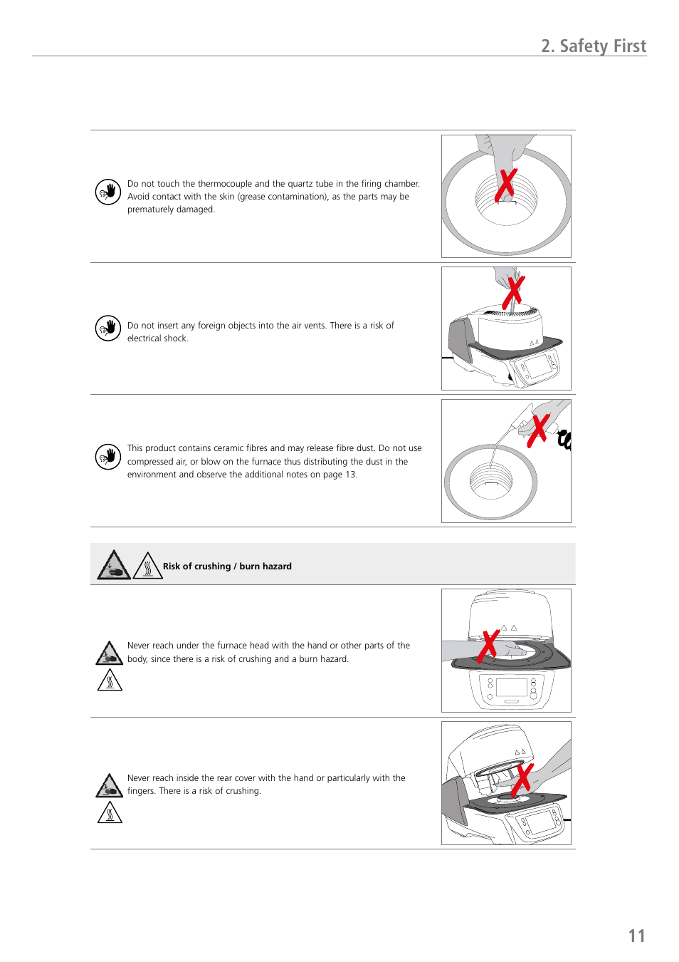 Safety first | Ivoclar Vivadent P710 User Manual | Page 11 / 88