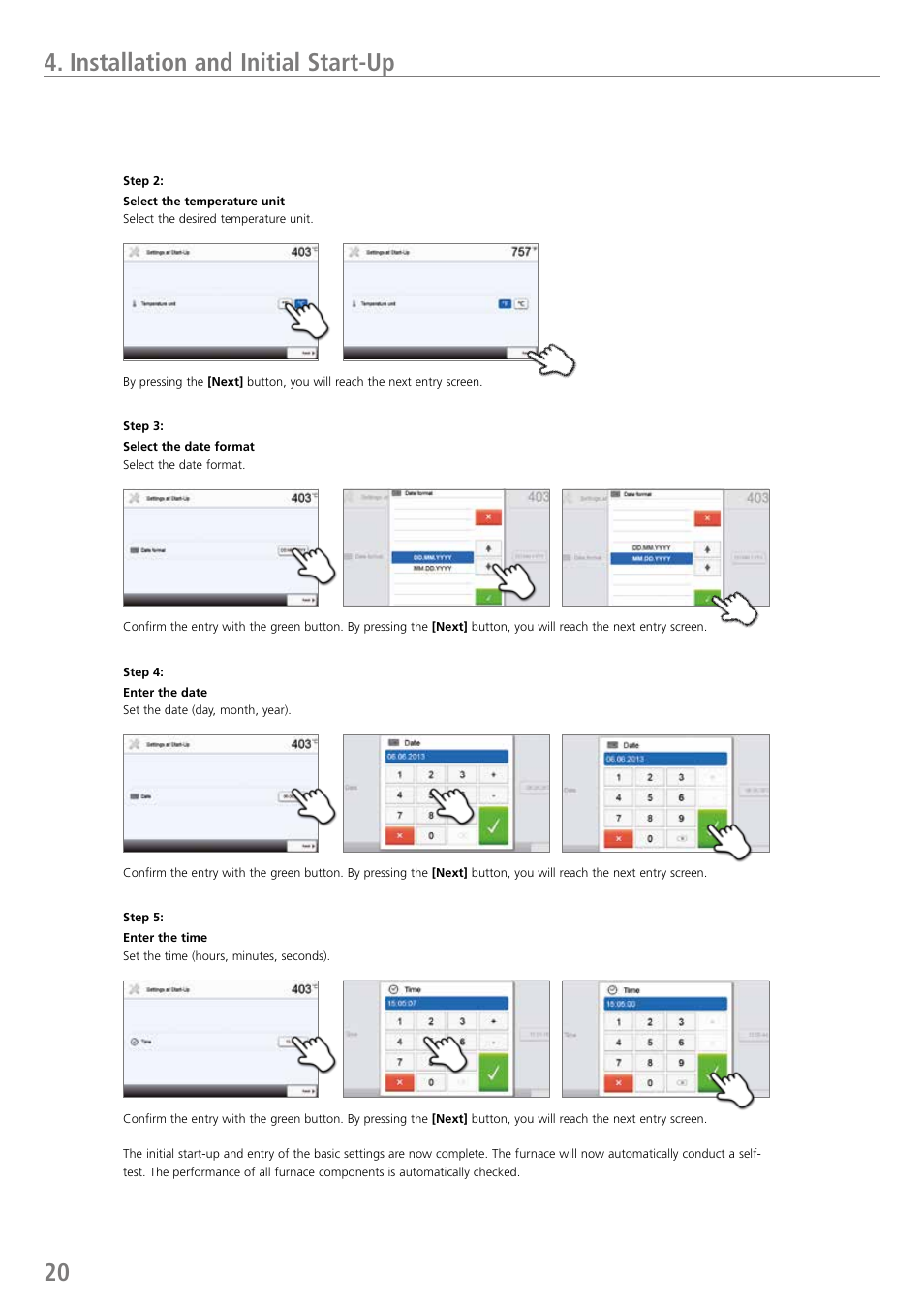 Installation and initial start-up | Ivoclar Vivadent P710 User Manual | Page 20 / 88