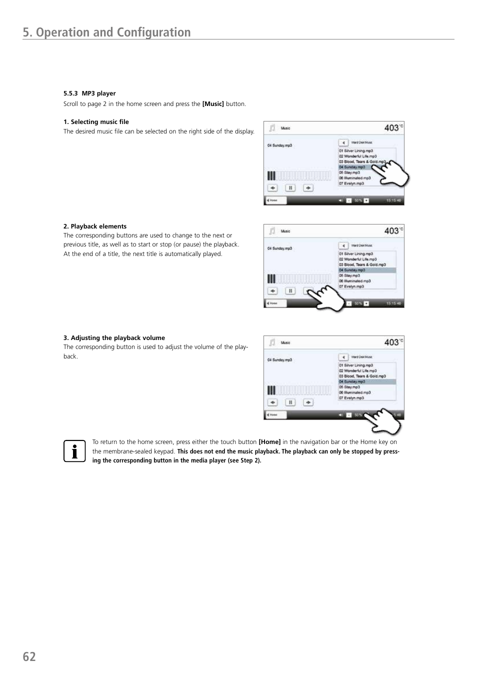 Operation and configuration | Ivoclar Vivadent P710 User Manual | Page 62 / 88
