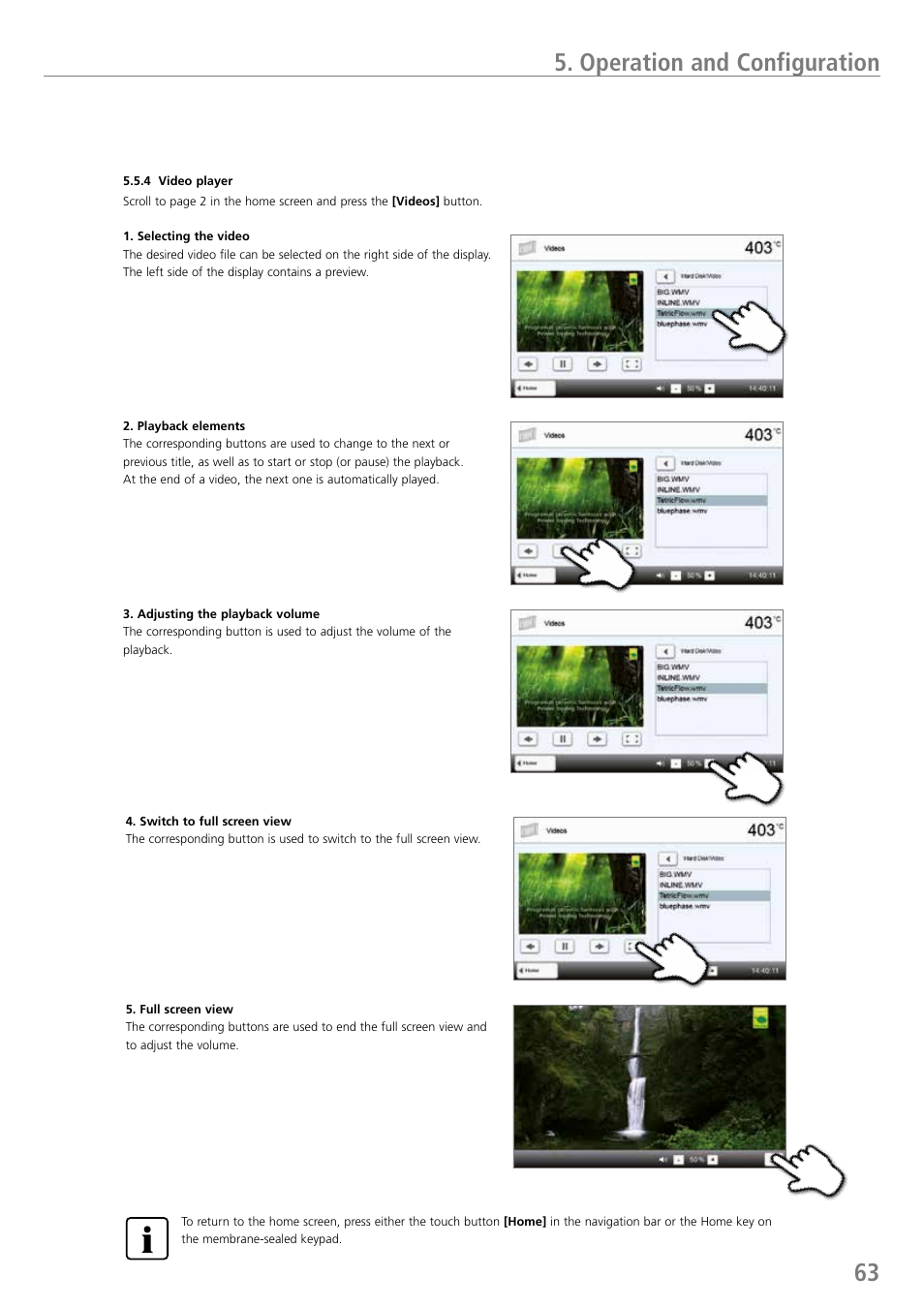 63 5. operation and configuration | Ivoclar Vivadent P710 User Manual | Page 63 / 88