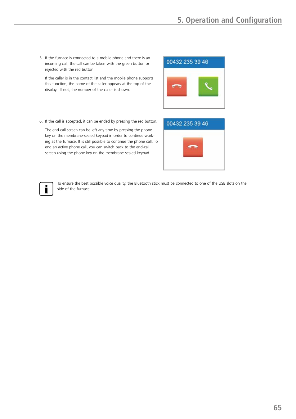 65 5. operation and configuration | Ivoclar Vivadent P710 User Manual | Page 65 / 88