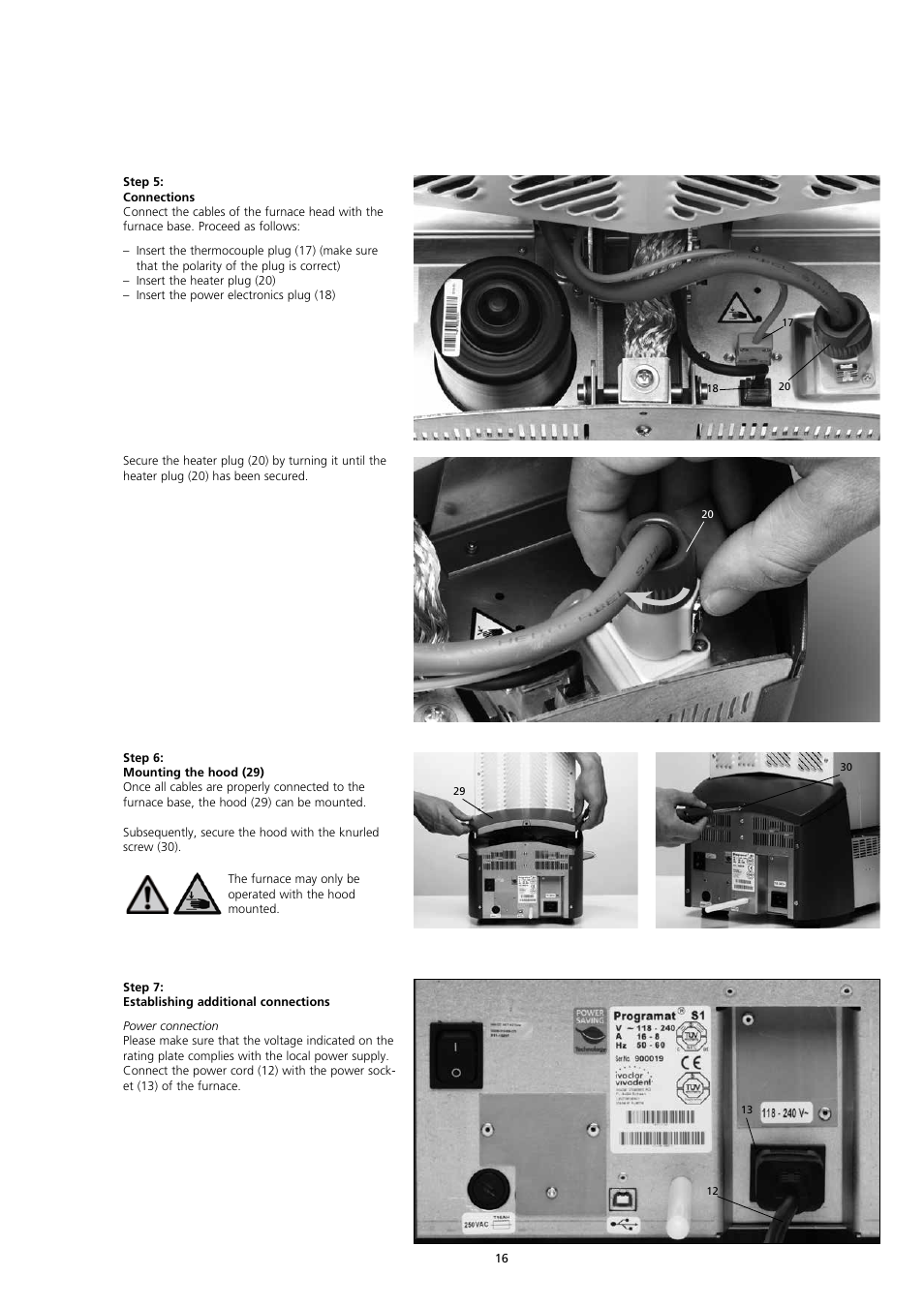 Ivoclar Vivadent S1 User Manual | Page 16 / 32