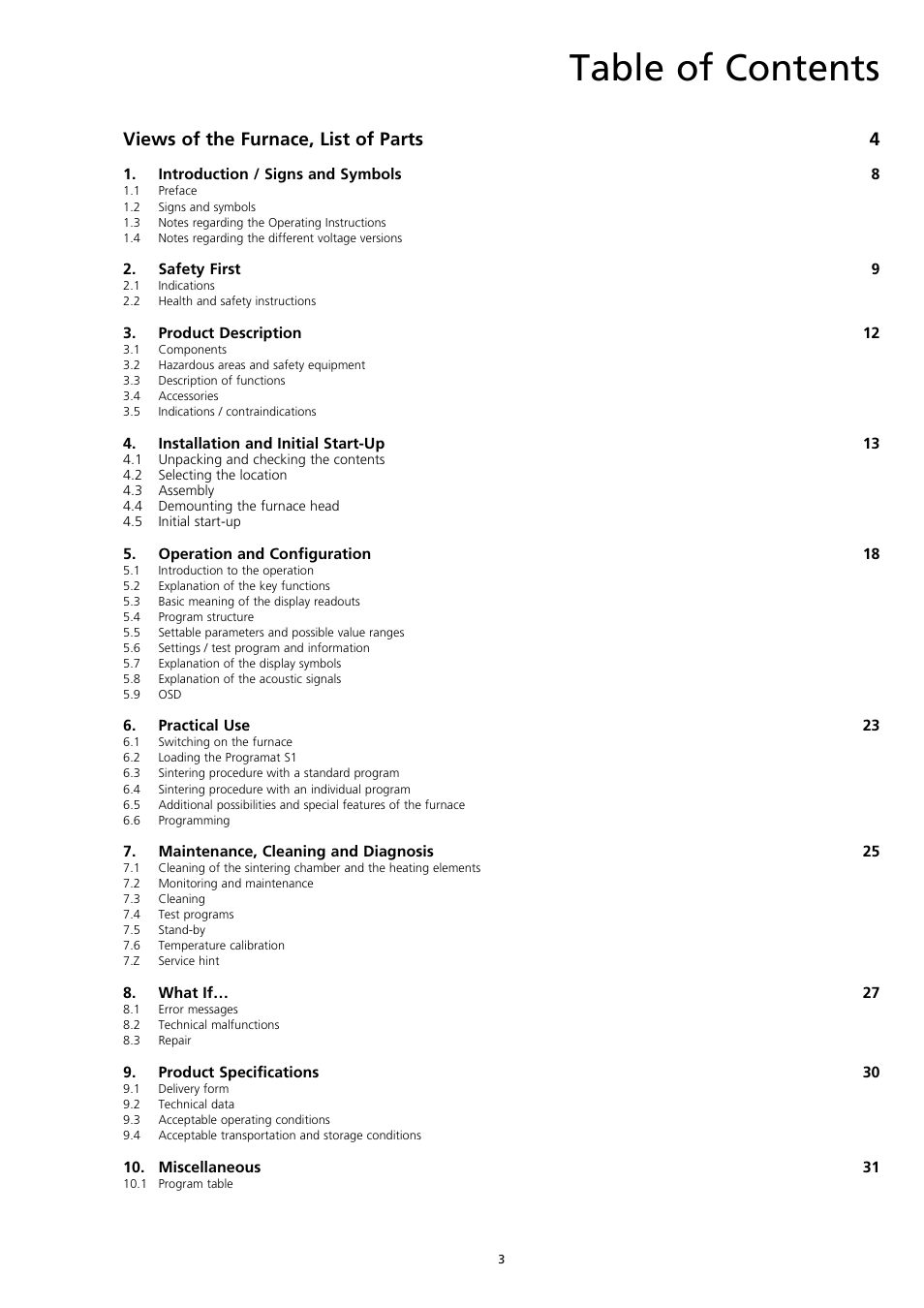 Ivoclar Vivadent S1 User Manual | Page 3 / 32