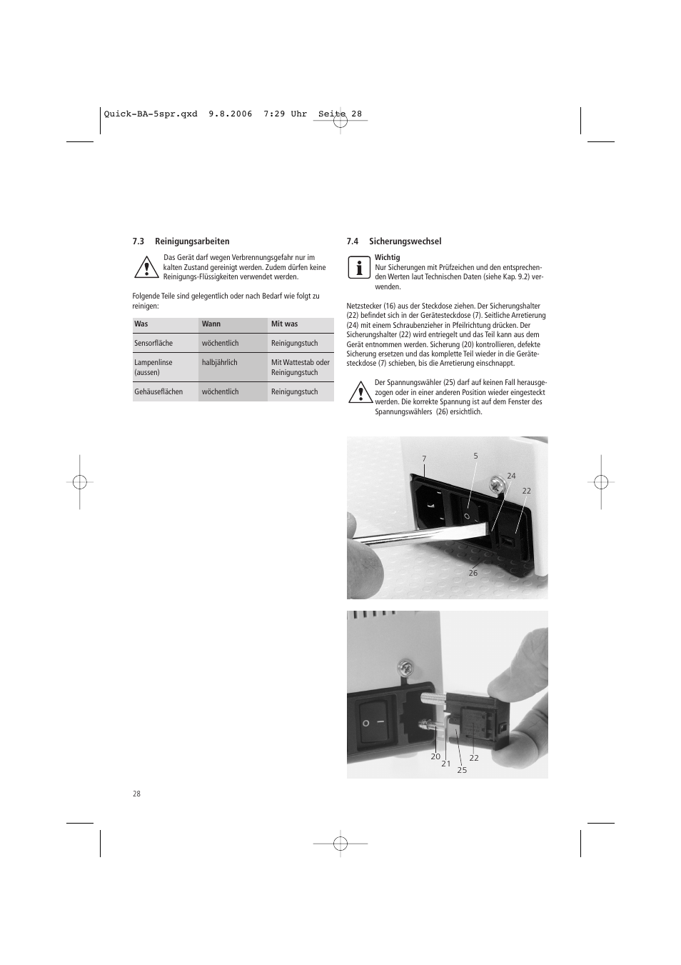 Ivoclar Vivadent Quick User Manual | Page 28 / 76