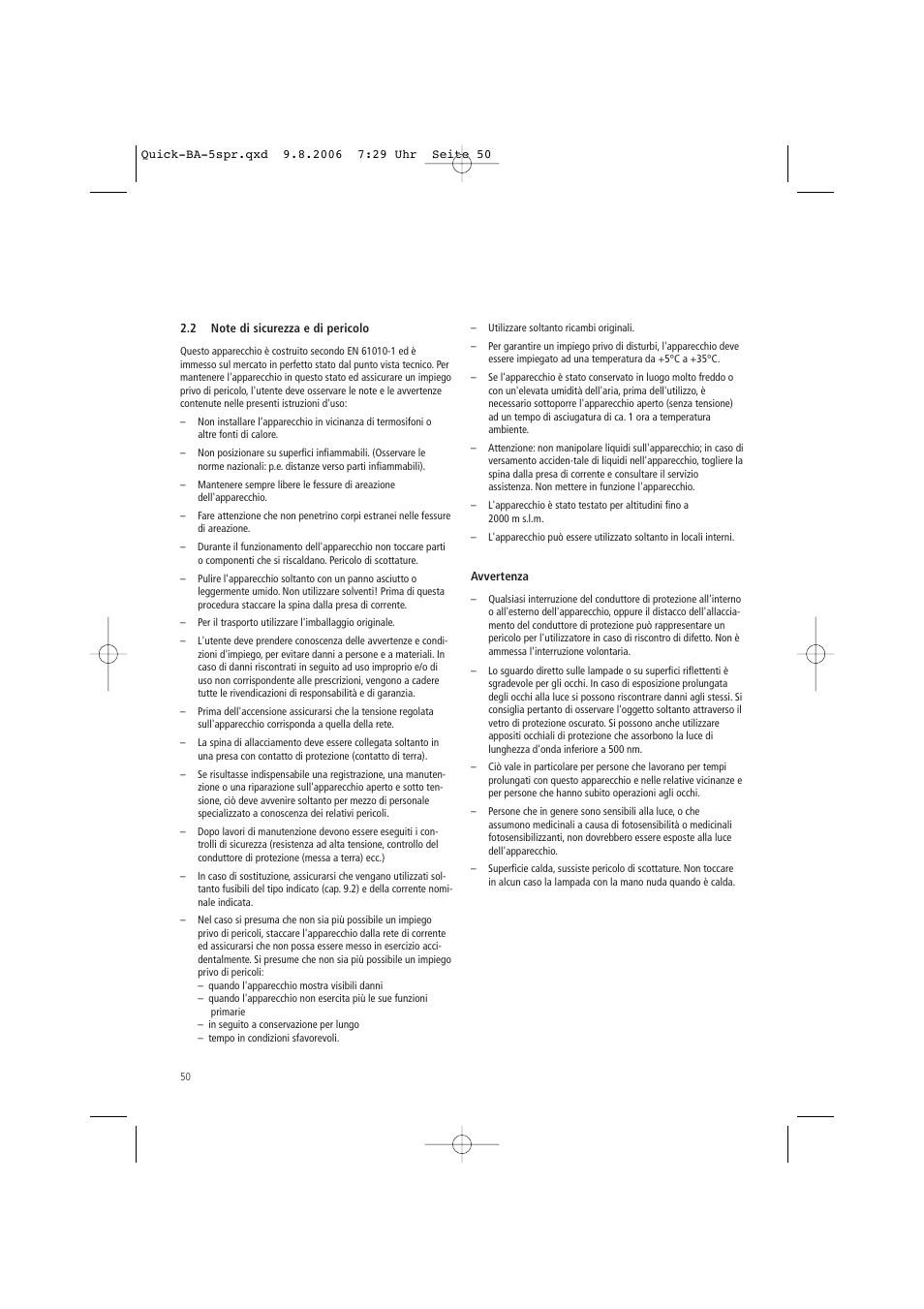 Ivoclar Vivadent Quick User Manual | Page 50 / 76