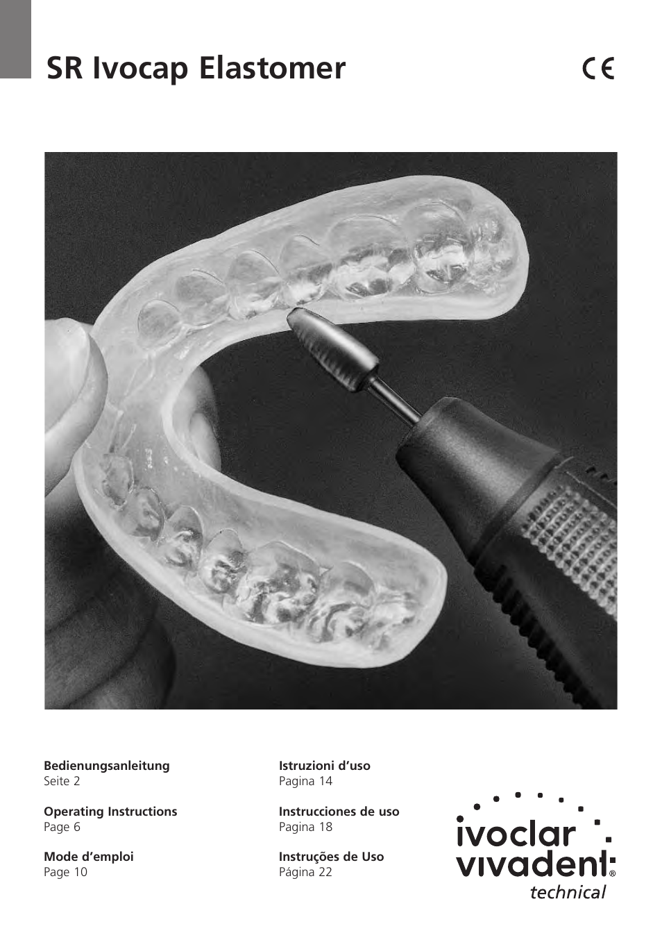 Ivoclar Vivadent SR Ivocap Elastomer User Manual | 28 pages