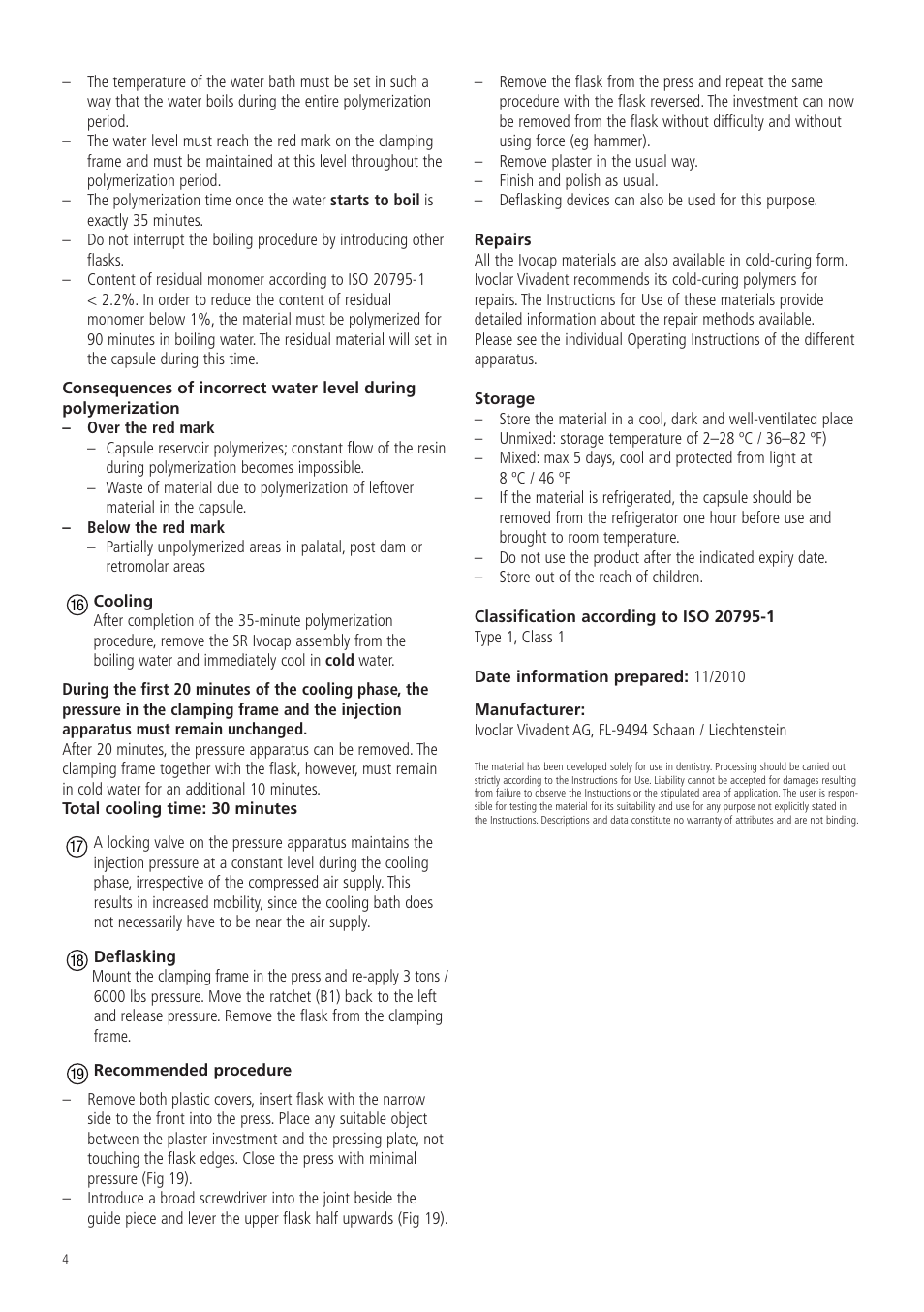 Ivoclar Vivadent SR Ivocap System User Manual | Page 8 / 36